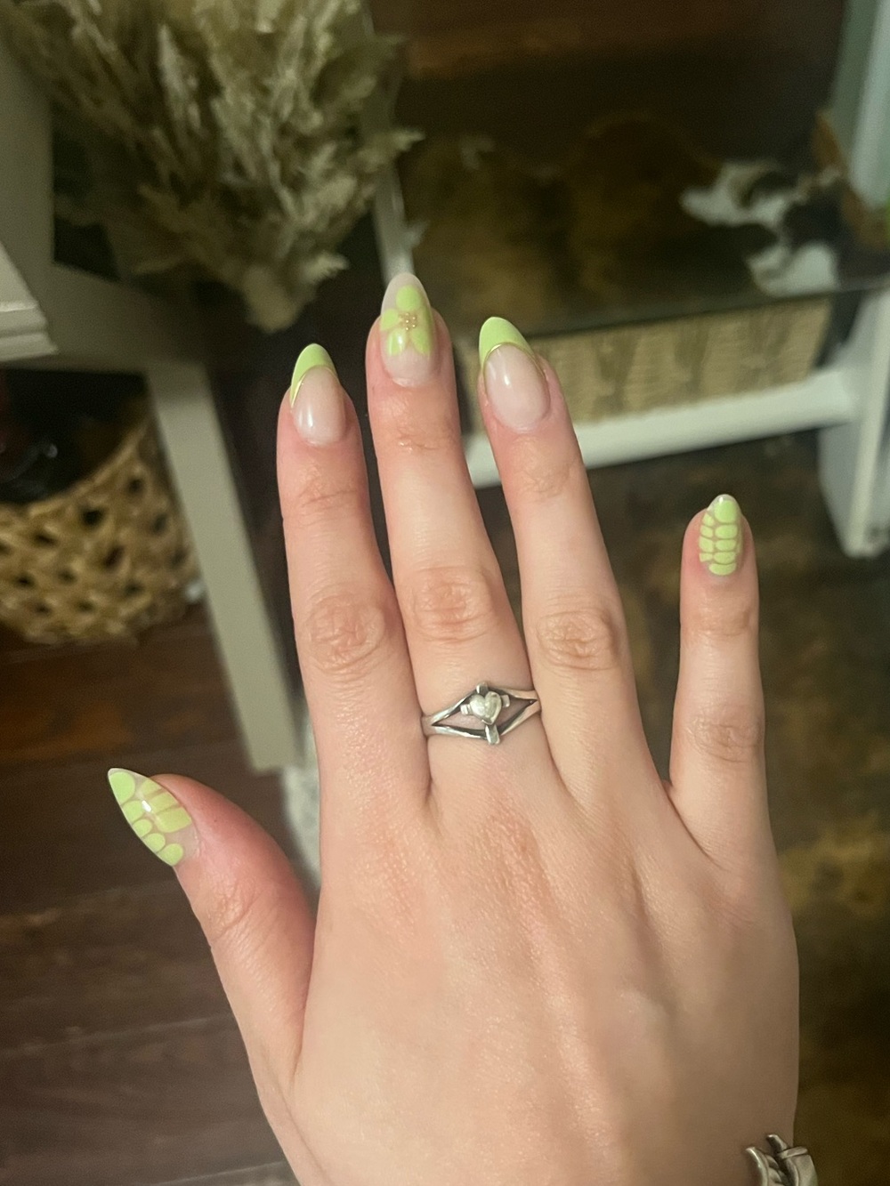 Retired James Avery Cross and Heart Ring